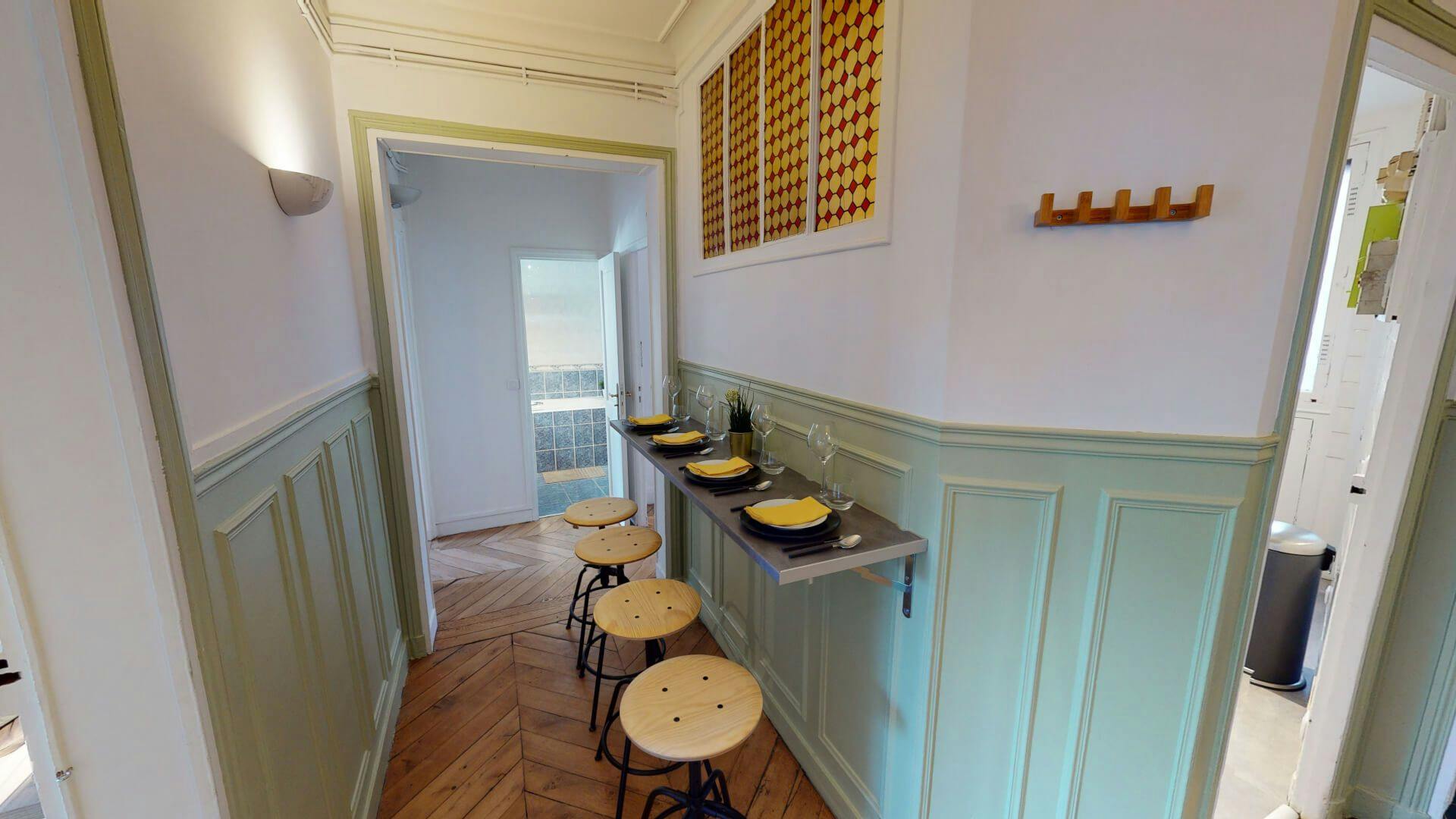 Single room Paris, 1 bed, 21m² — photo 13