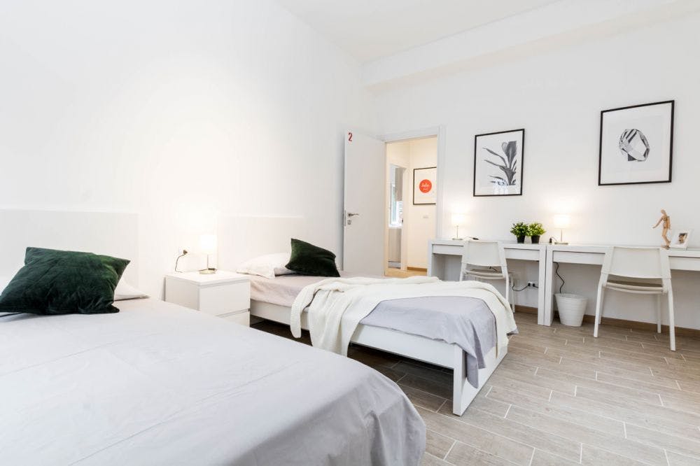 Shared room for rent for €500 per month in Milan, Via delle Genziane