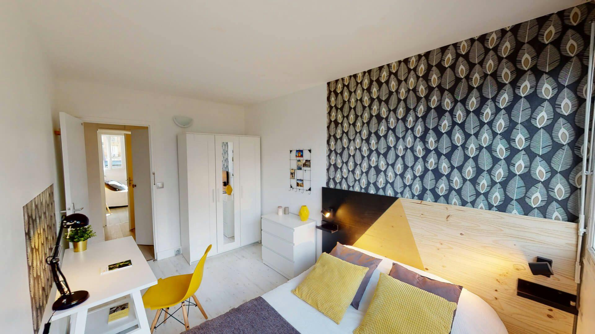 Camera singola Parigi, 10m² — foto 3