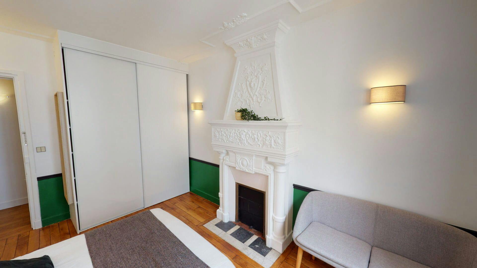 Single room Paris, 13m² — photo 2