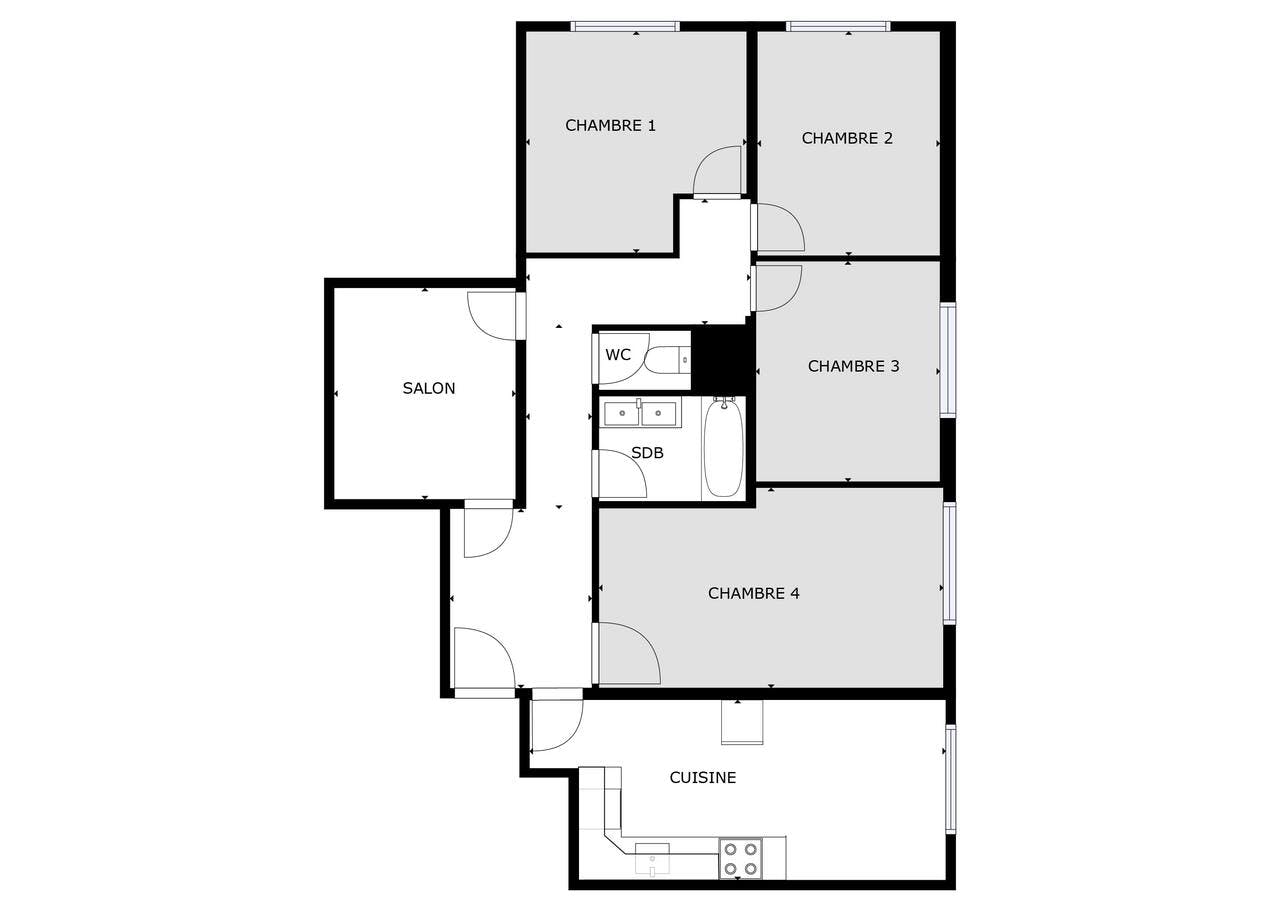 Camera singola Lione, 10m² — foto 4