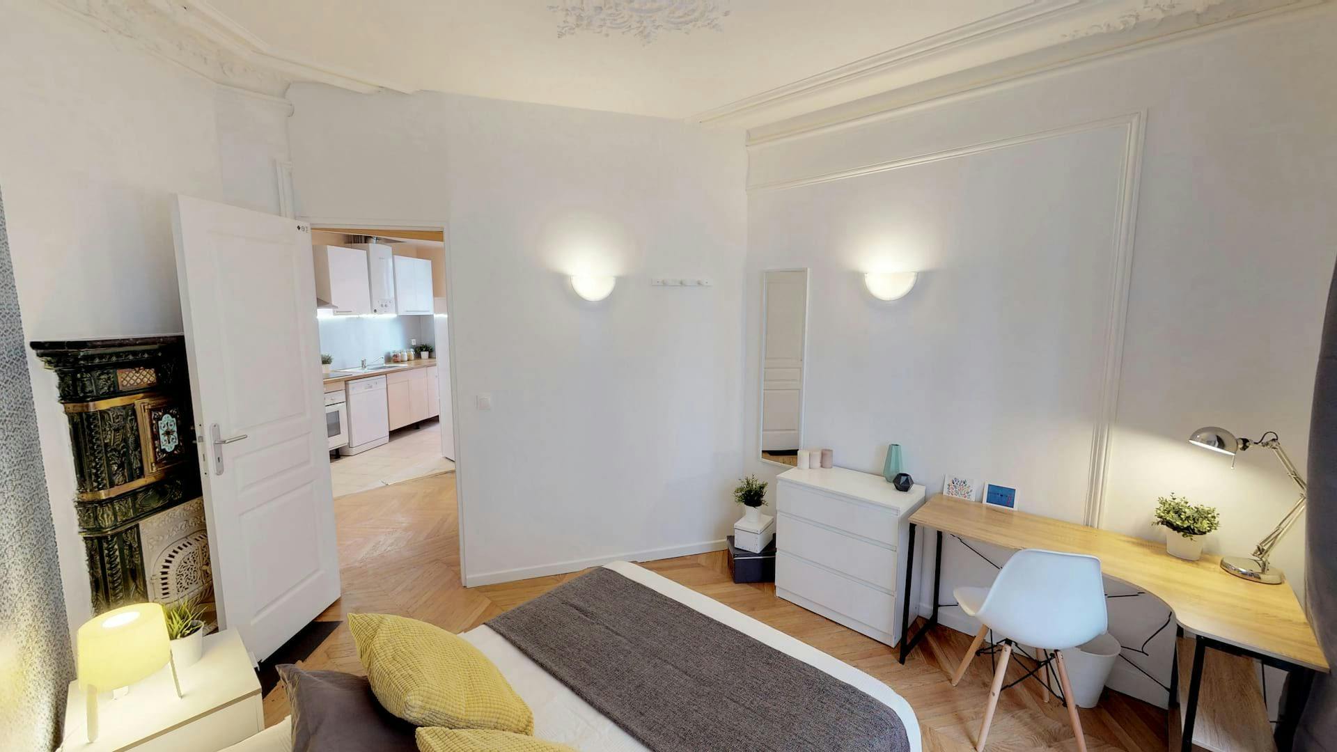 Private room for rent on Rue de la Glacière, Paris - Vue 4
