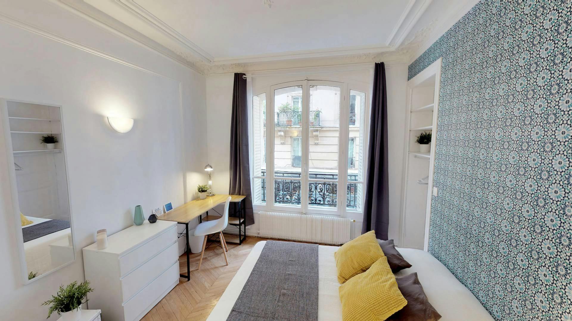 Private room for rent on Rue de la Glacière, Paris - Vue 5