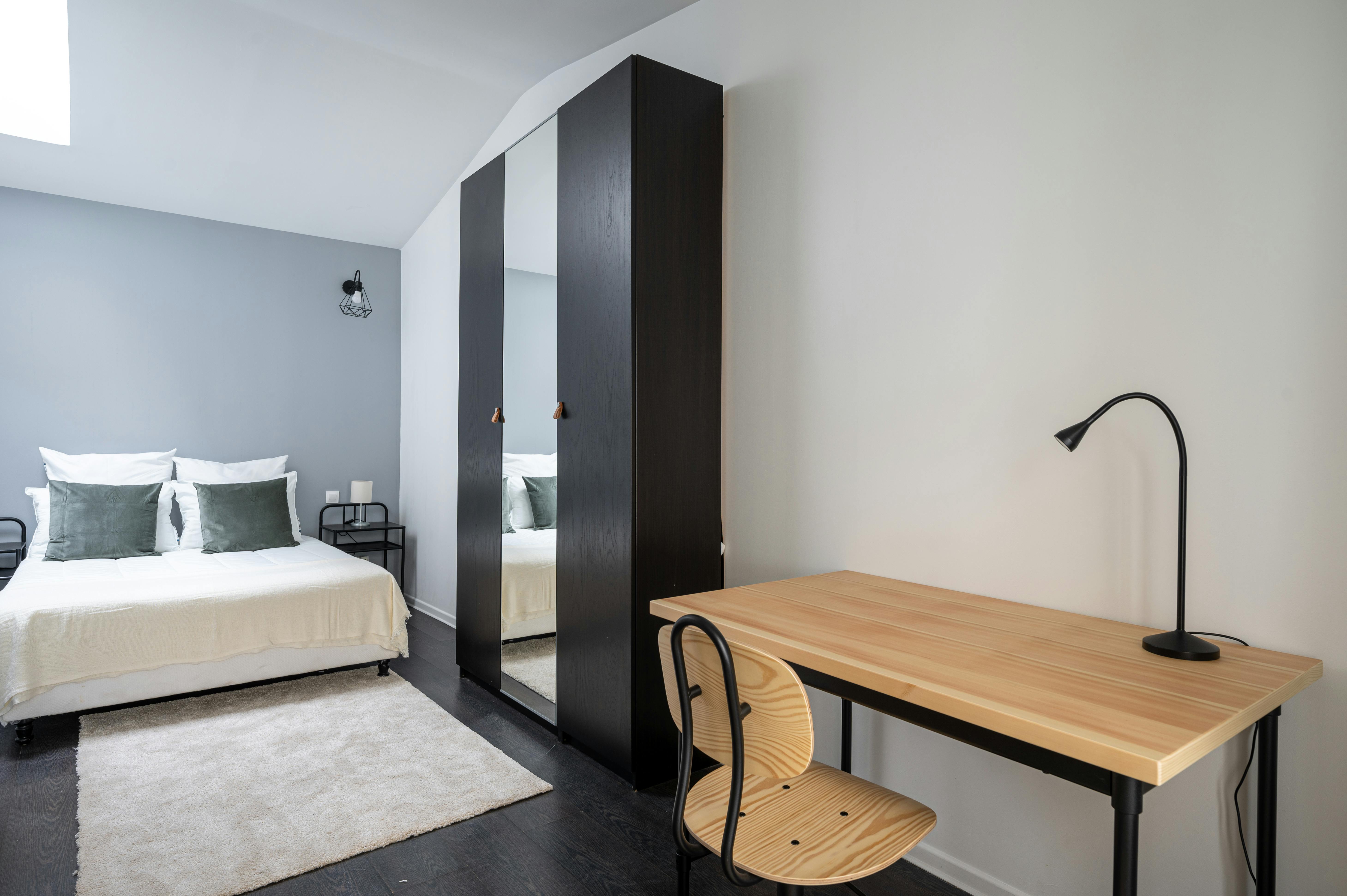 Single room Paris, 1 bed, 21m² — photo 10