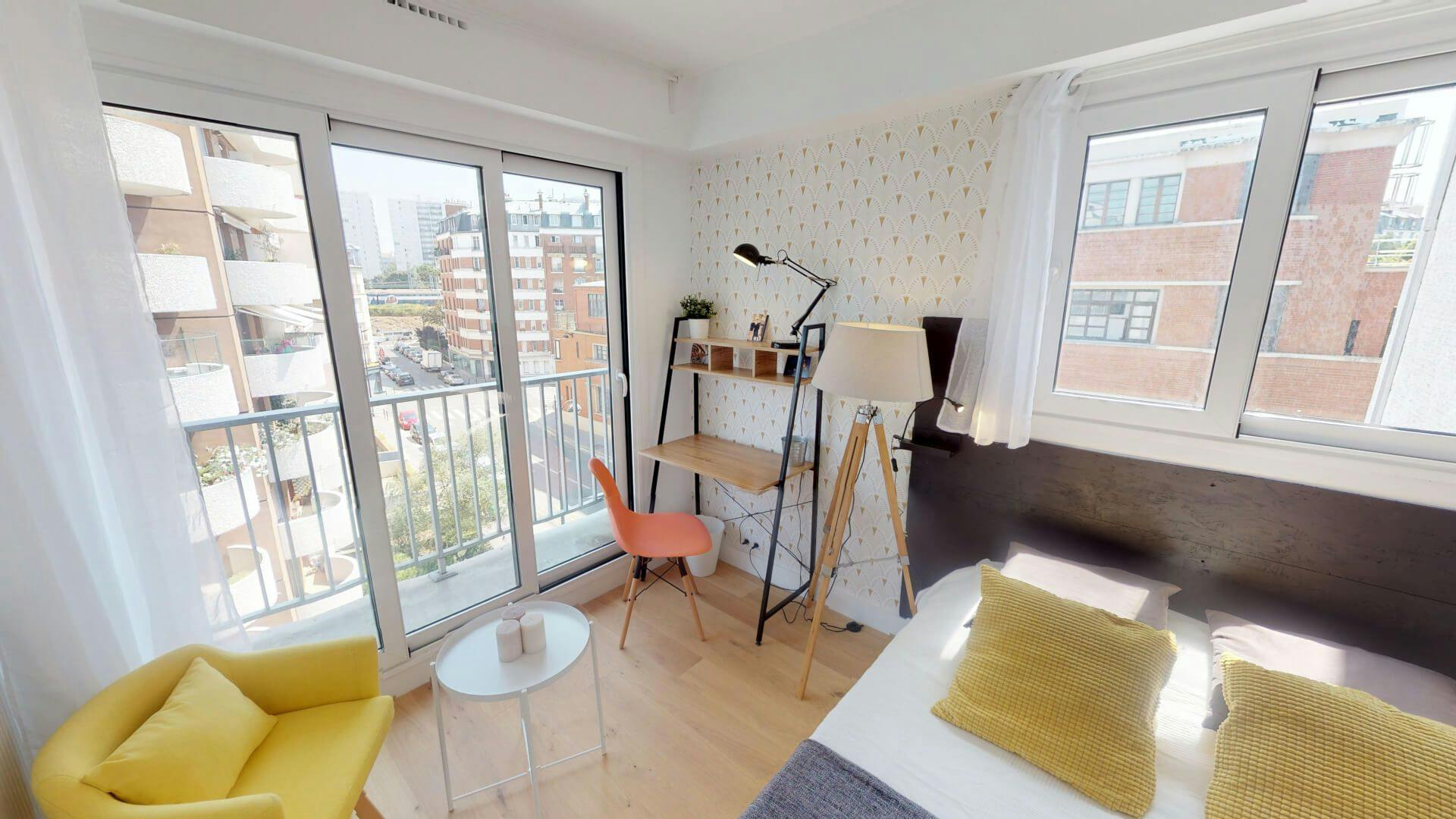 Single room Paris, 1 bed, 13m² — photo 3