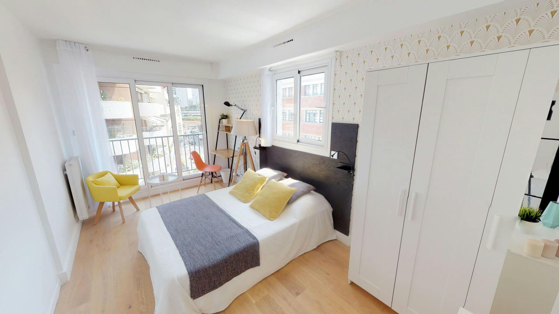 Single room Paris, 1 bed, 13m² — photo 4