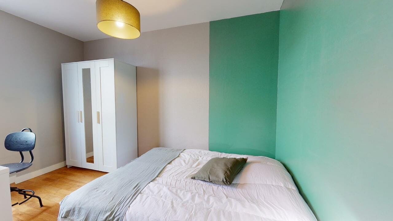 Single room Lyon, 1 bed, 9m² — photo 2