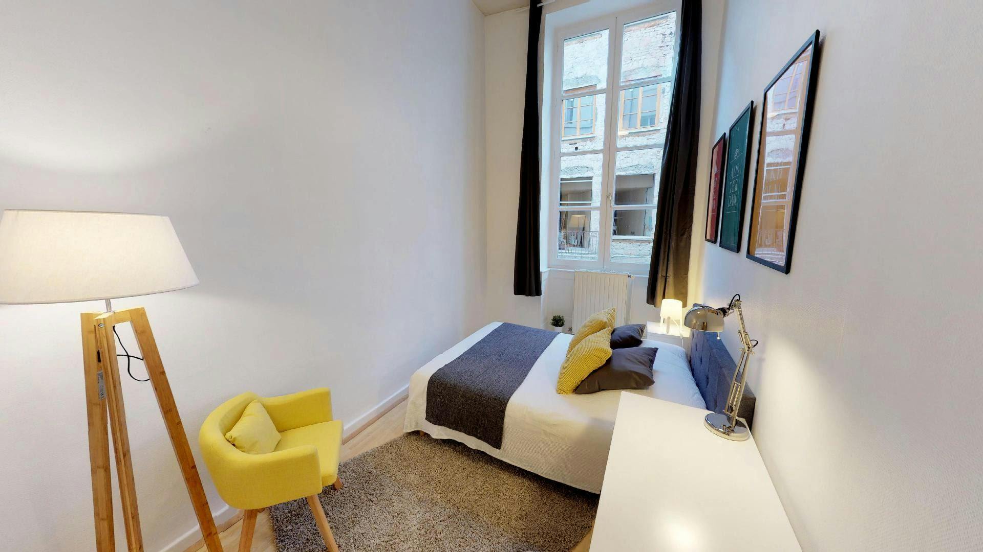 Apartment Lyon, 1 bed, 11m² — photo 3