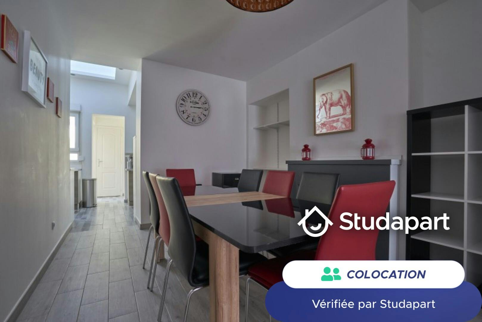 Private room for rent on Rue du Marché, Lille - Vue 3