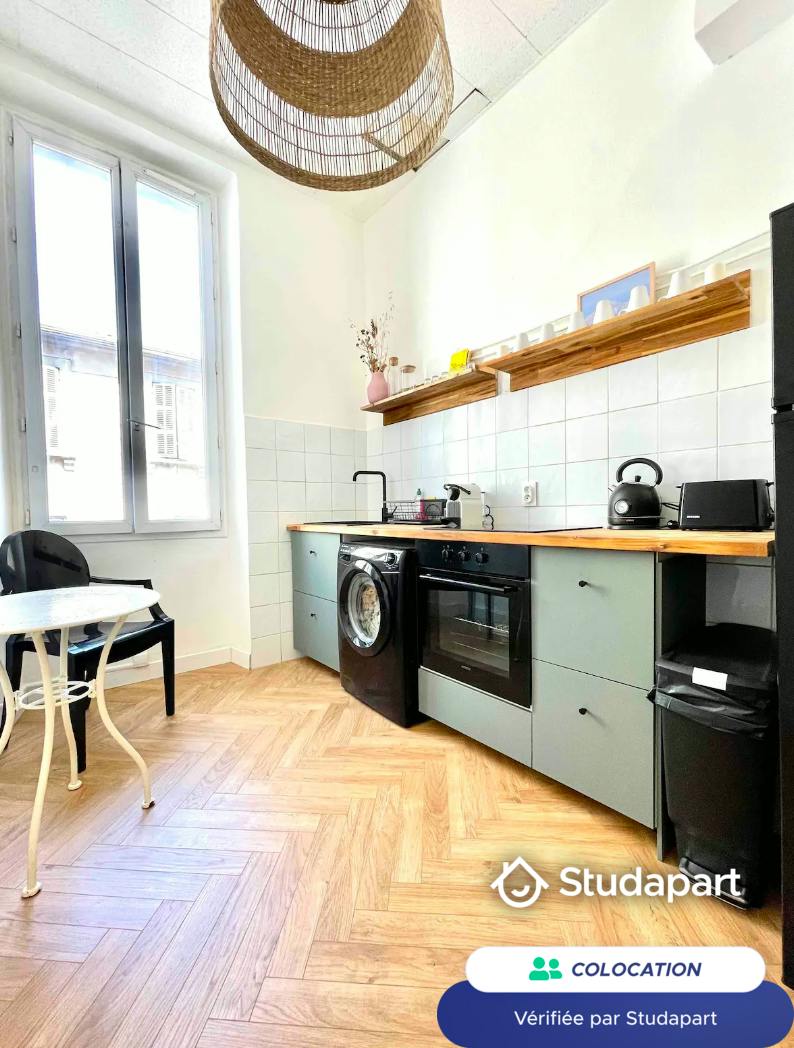 Private room for rent on Rue du Docteur Jean Fiolle, Marseille - Vue 3