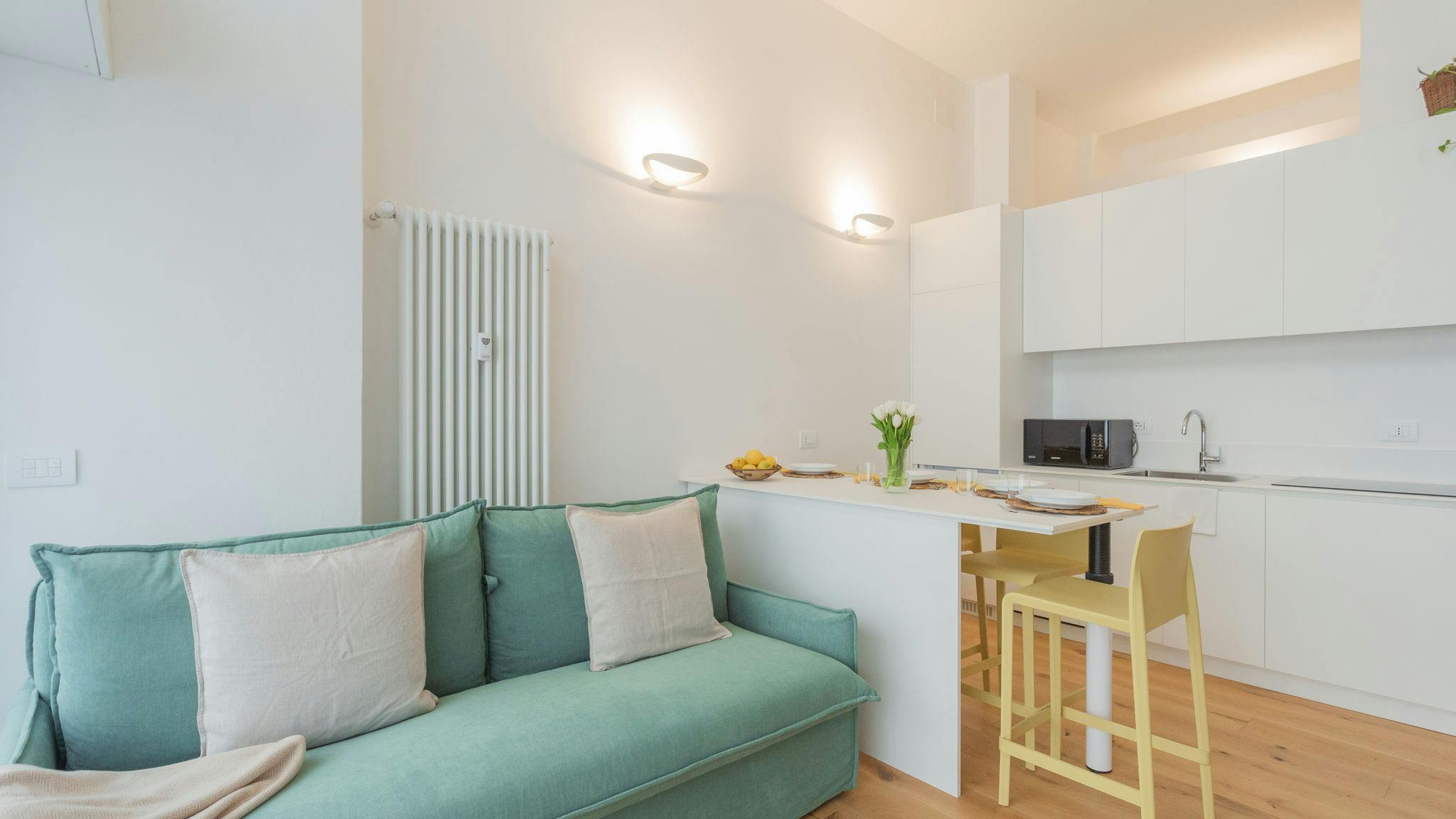 Apartament de închiriat pentru 1 EUR pe lună în Como, Via dei Partigiani