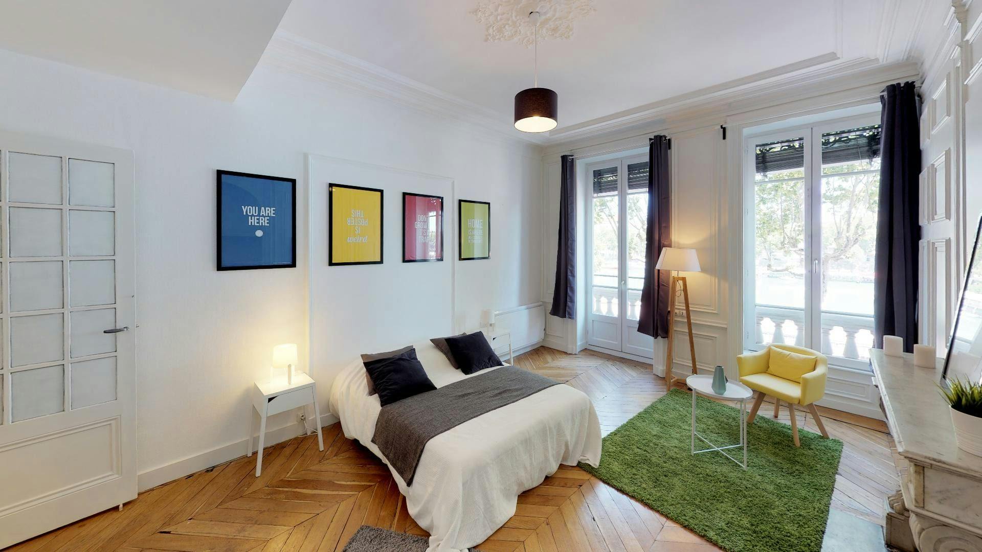 Appartamento Lione, 1 camera, 23m² — foto 3
