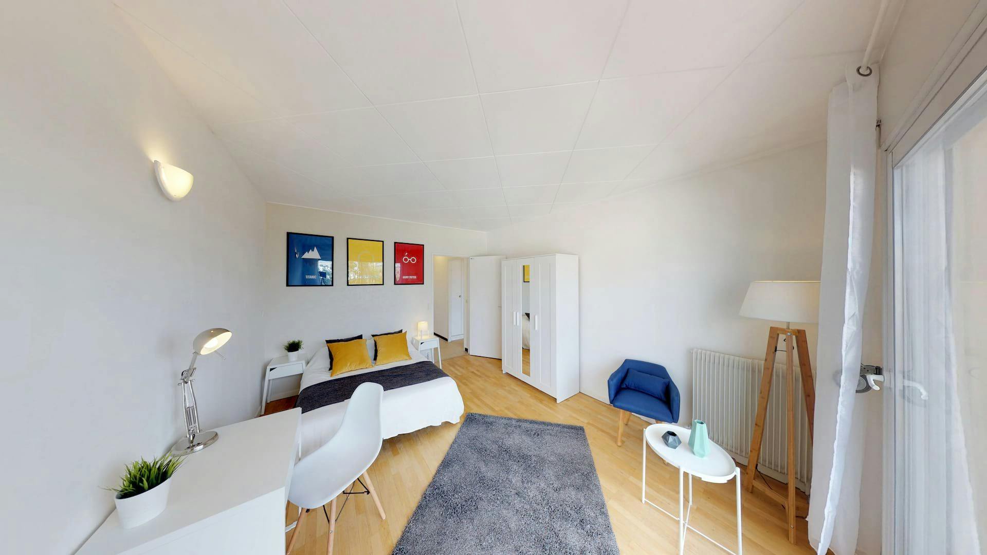 Single room Lyon, 16m² — photo 3