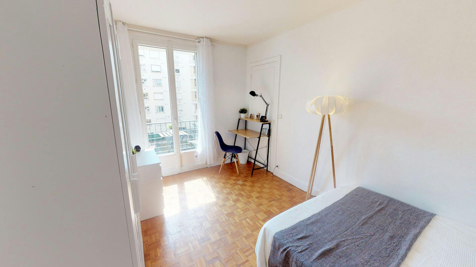 Single room Boulogne-Billancourt, 1 bed, 12m² — photo 2