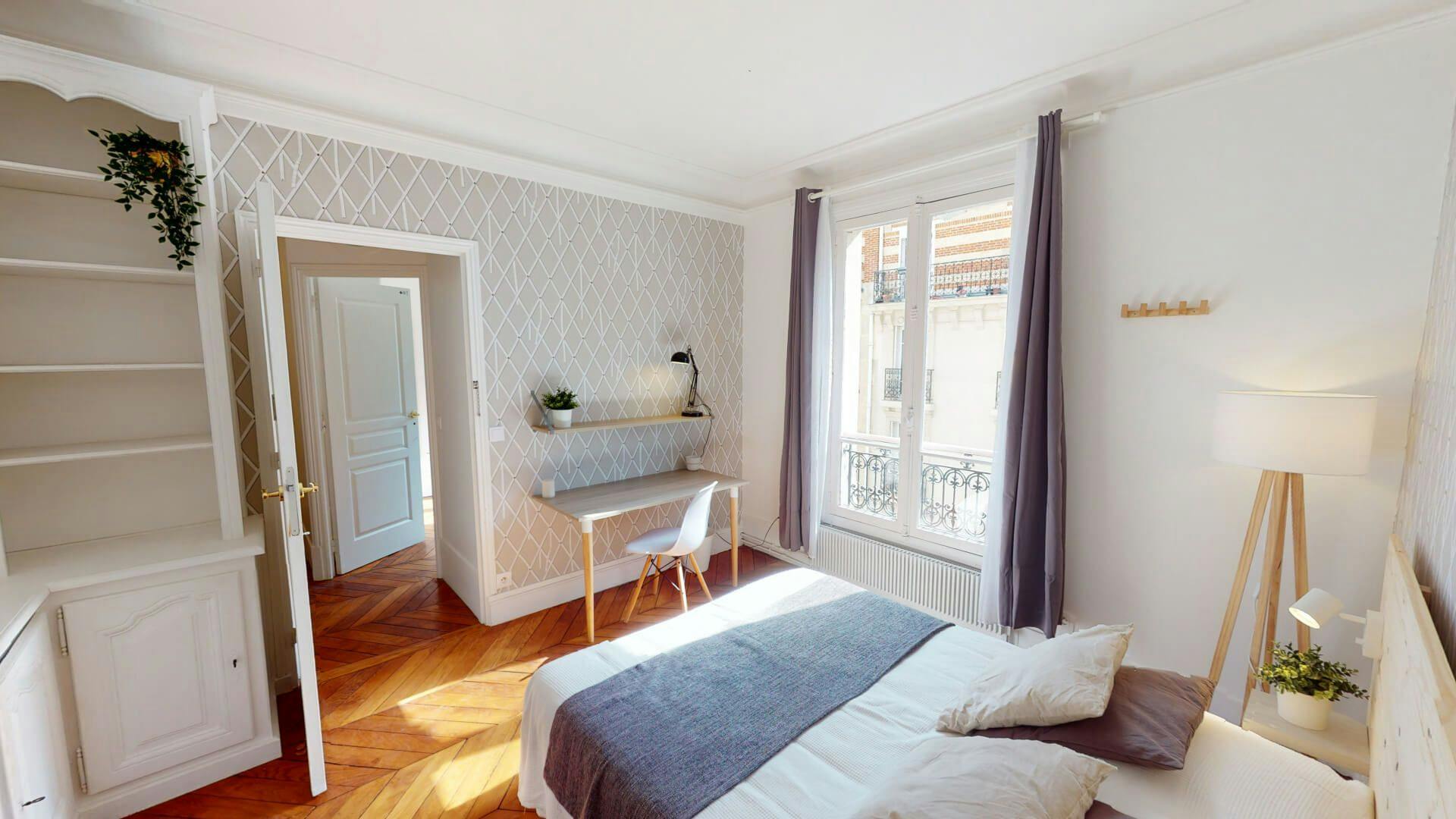Single room Paris, 13m² — photo 2