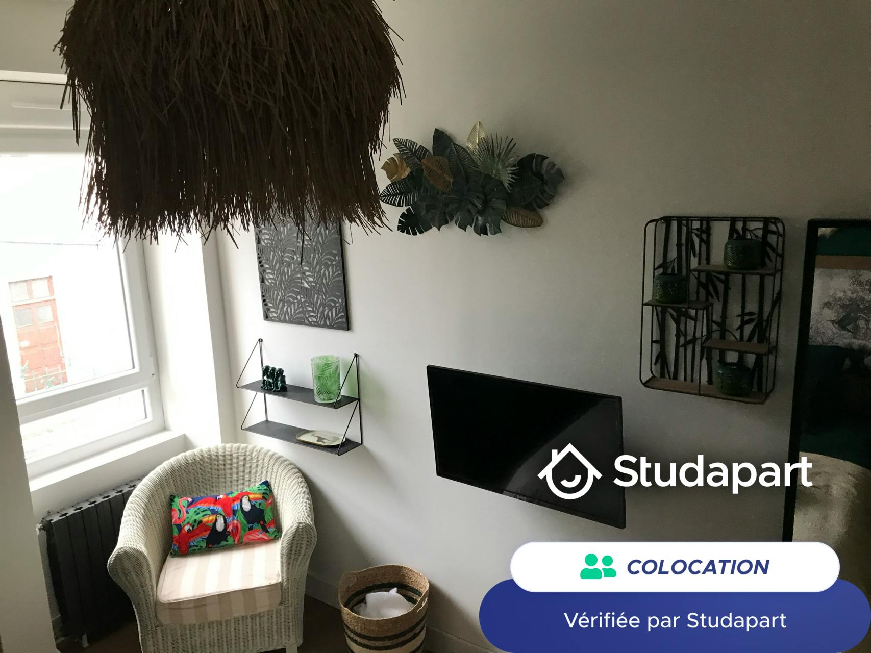 Private room for rent on Rue Ampère, Nantes - Vue 5