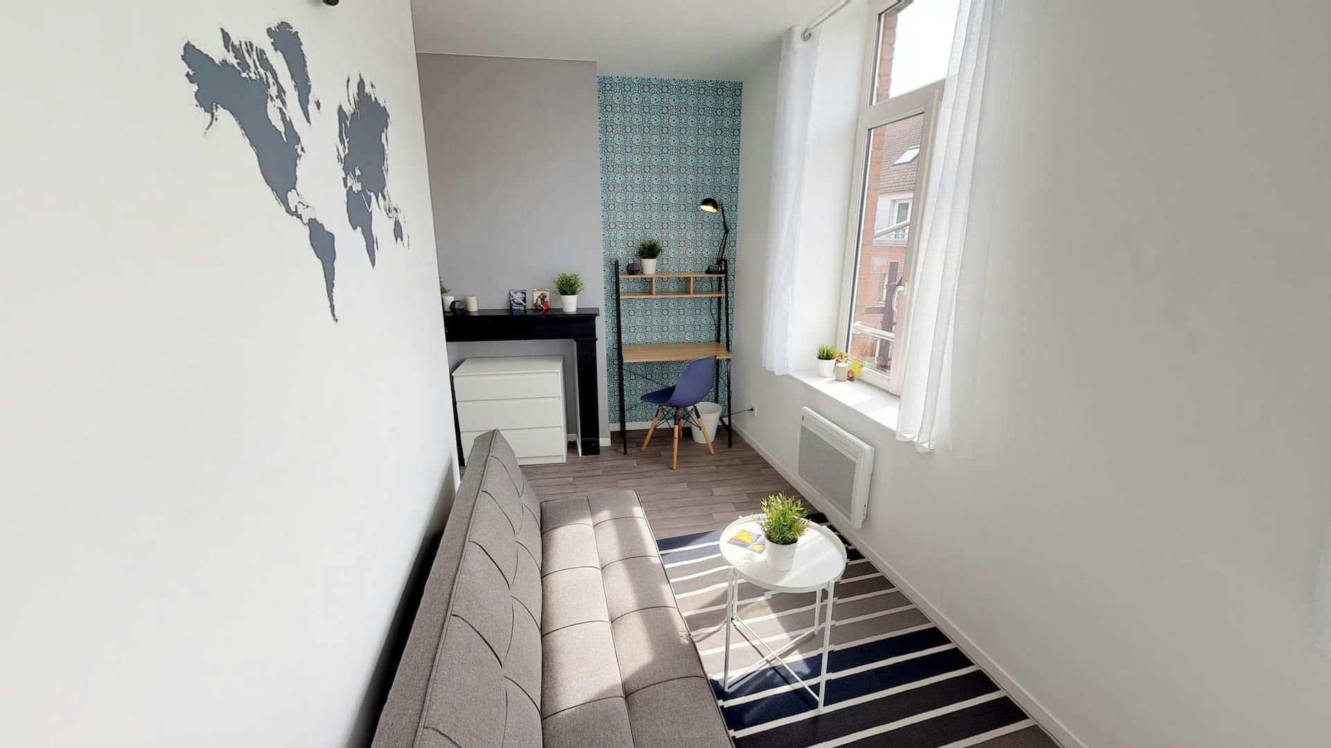 Single room Lille, 14m² — photo 2