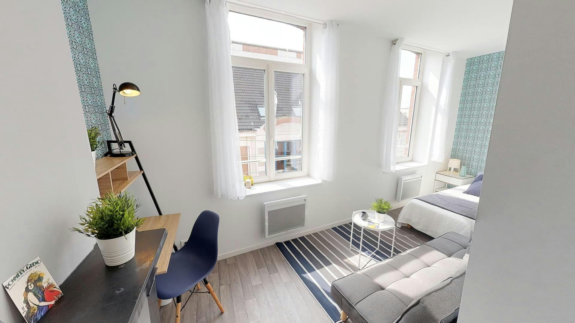 Single room Lille, 14m² — photo 1