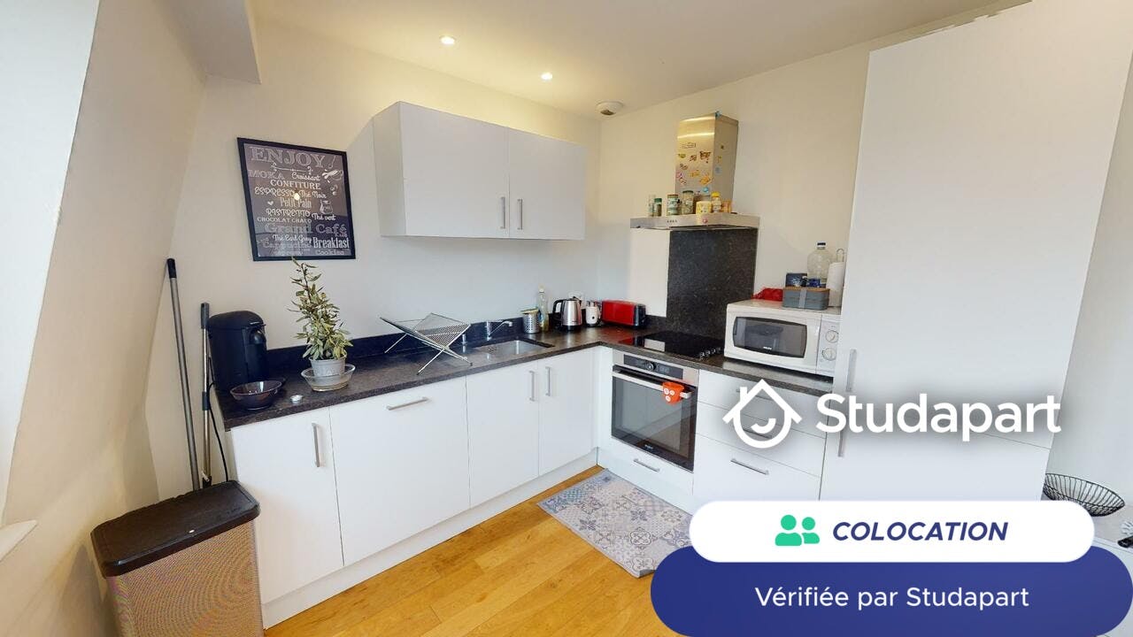 Private room for rent on Place Catinat, Lille – pohled 6