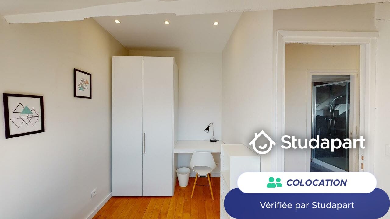 Private room for rent on Place Catinat, Lille – pohled 3