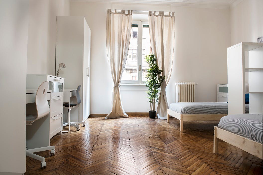 Double room Milan, 1 bed, 18m² — photo 3