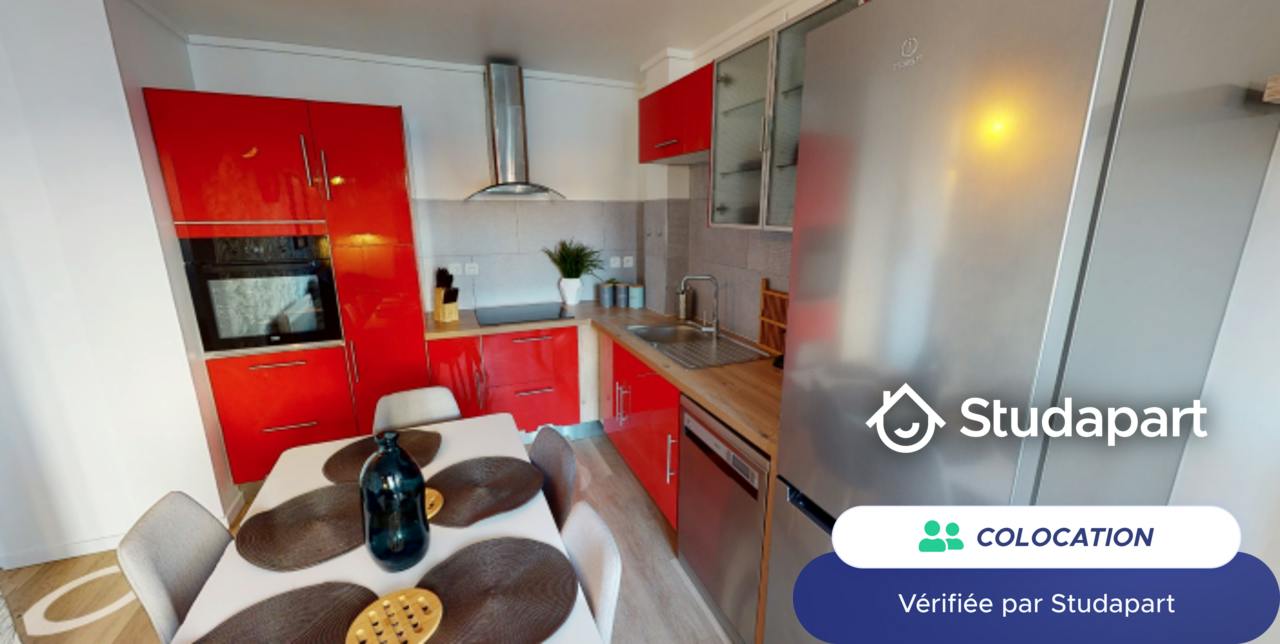 Private room for rent on Cours Édouard Vaillant, Bordeaux - Vue 3