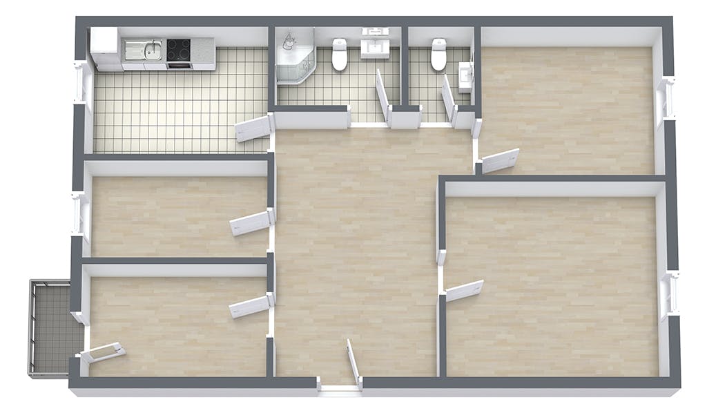 Apartment Munich, 83m² — photo 7