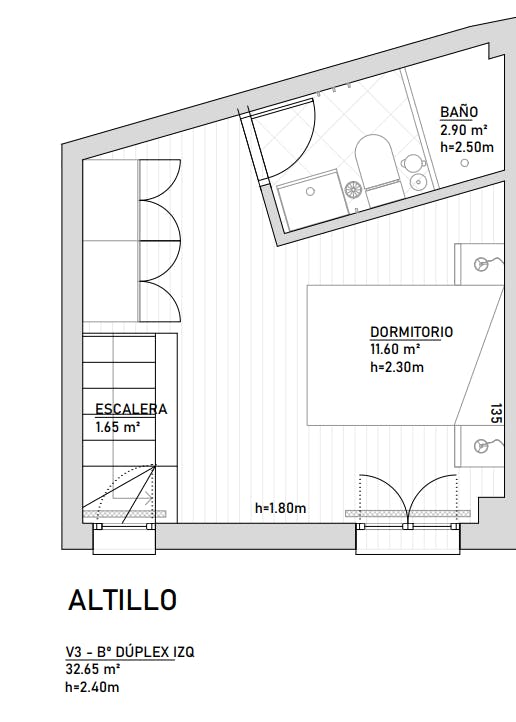 Apartment Madrid, 33m² — photo 5