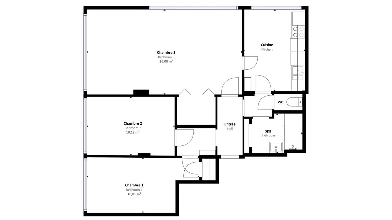 Appartamento Parigi, 70m² — foto 9