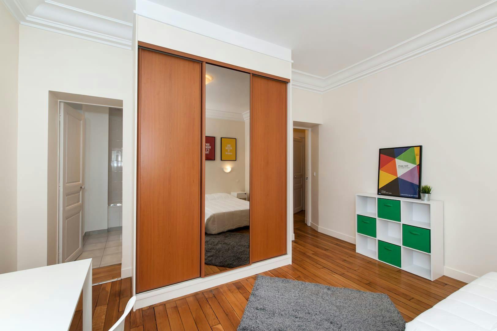 Single room Paris, 1 bed, 17m² — photo 4