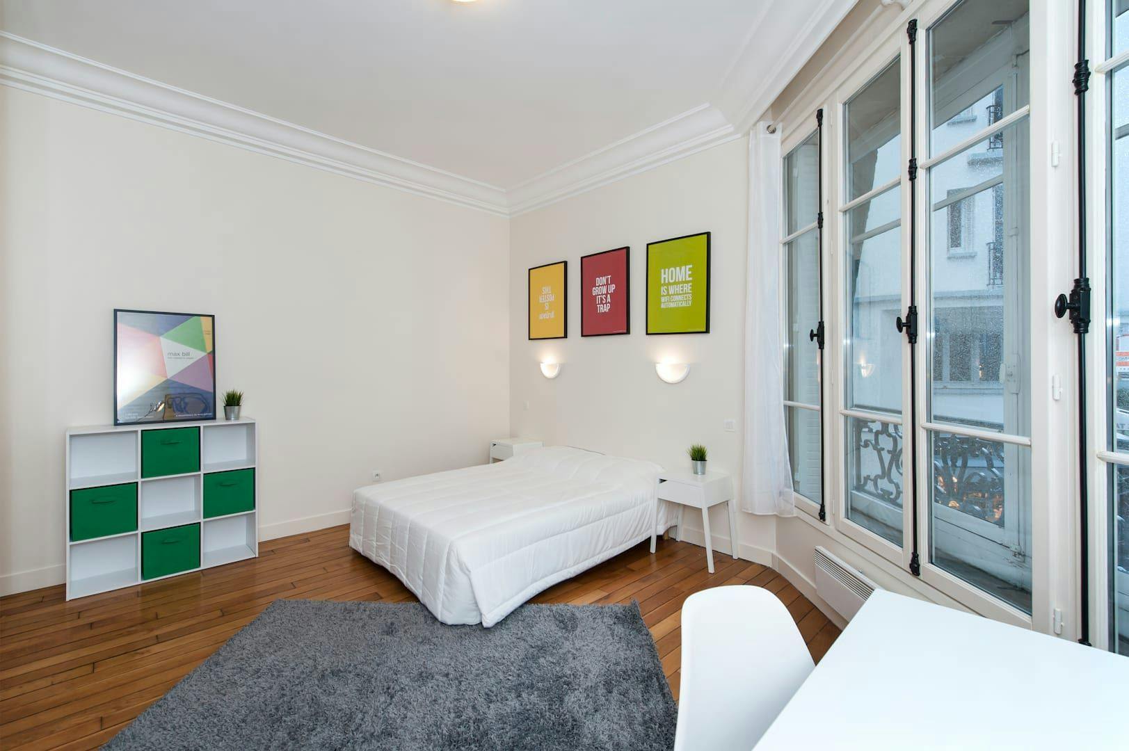 Single room Paris, 1 bed, 17m² — photo 7