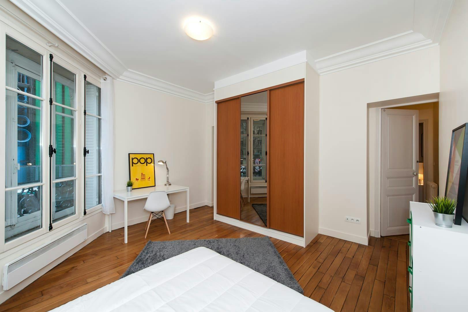 Single room Paris, 1 bed, 17m² — photo 5