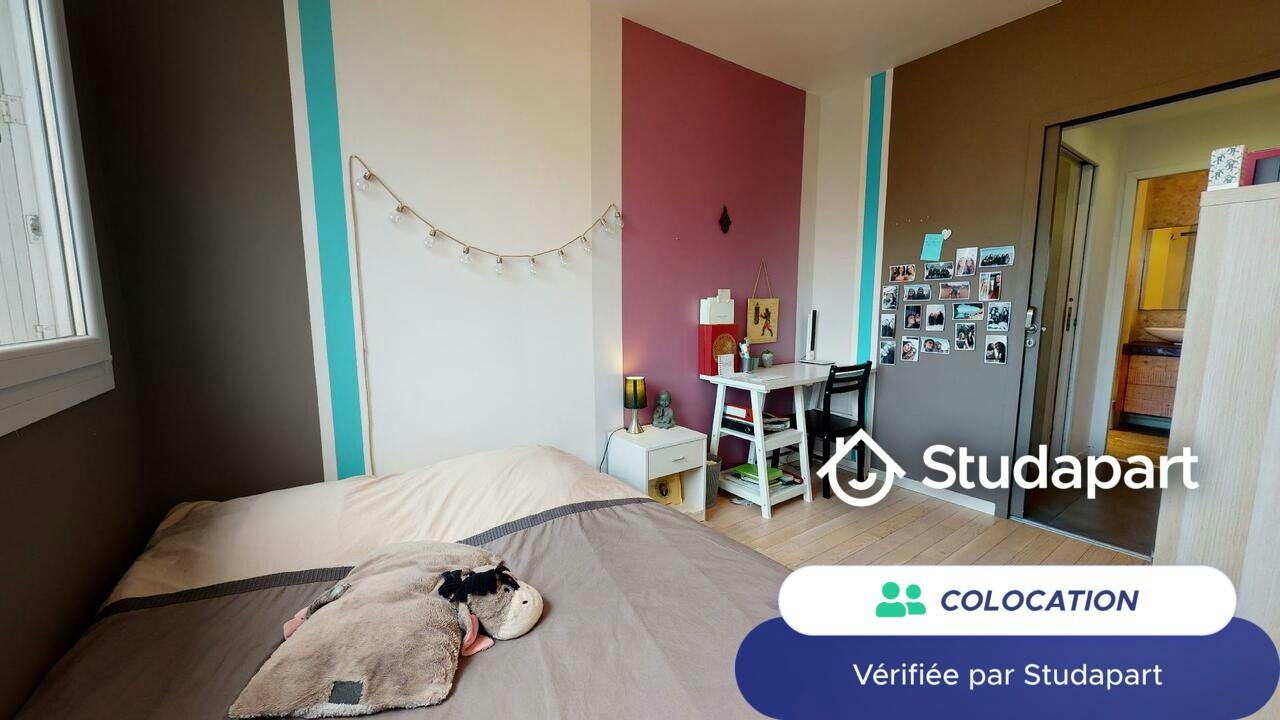 Private room for rent on Grande Rue de la Guillotière, Lyon - Vue 3