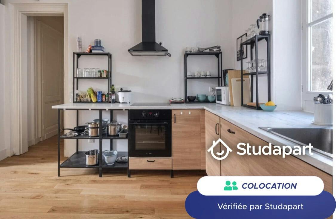 Private room for rent on Rue des Douves, Bordeaux - Vue 4