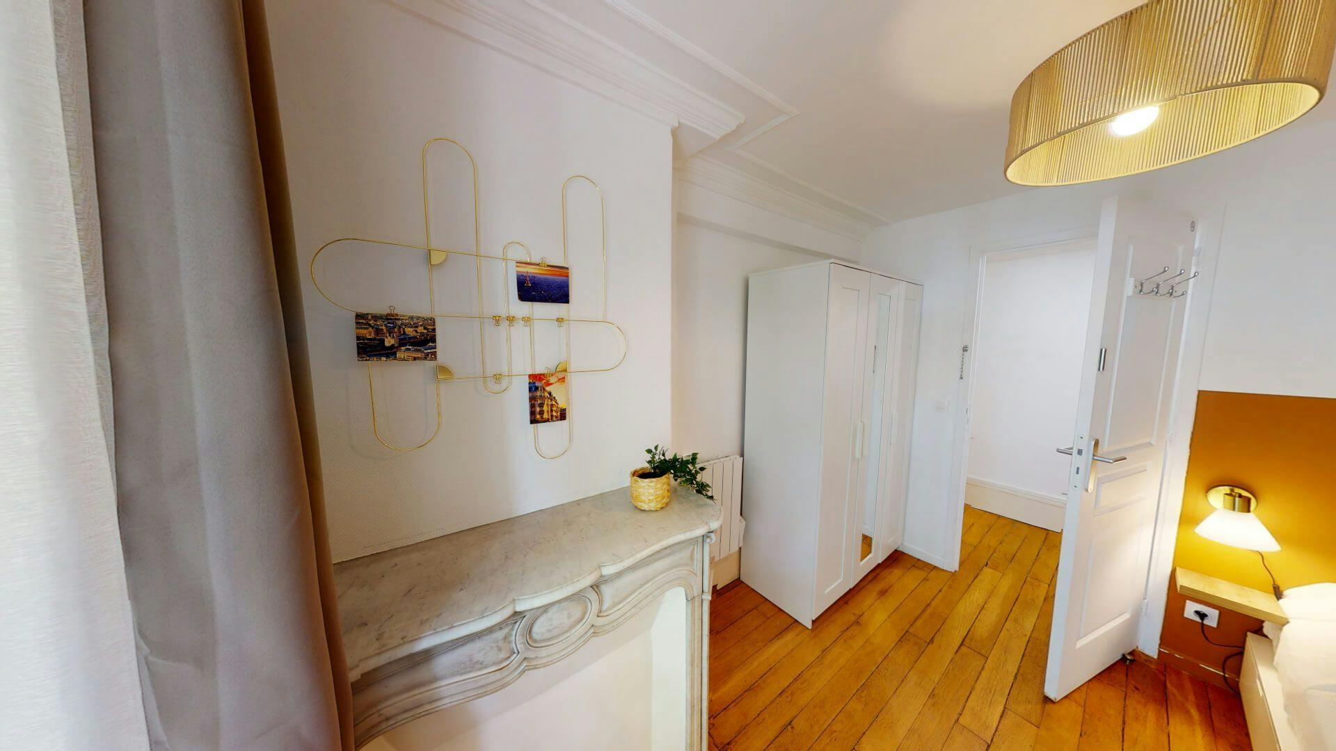 Single room Paris, 9m² — photo 2