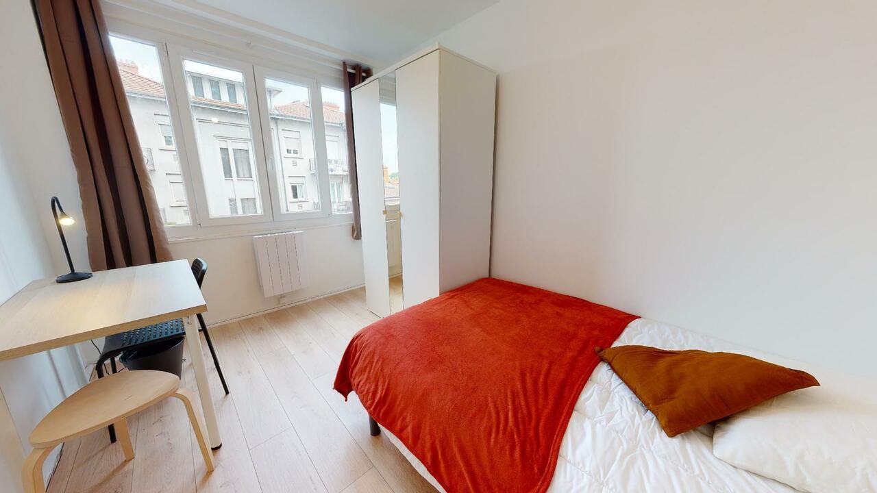 Single room Villeurbanne, 9m² — photo 1