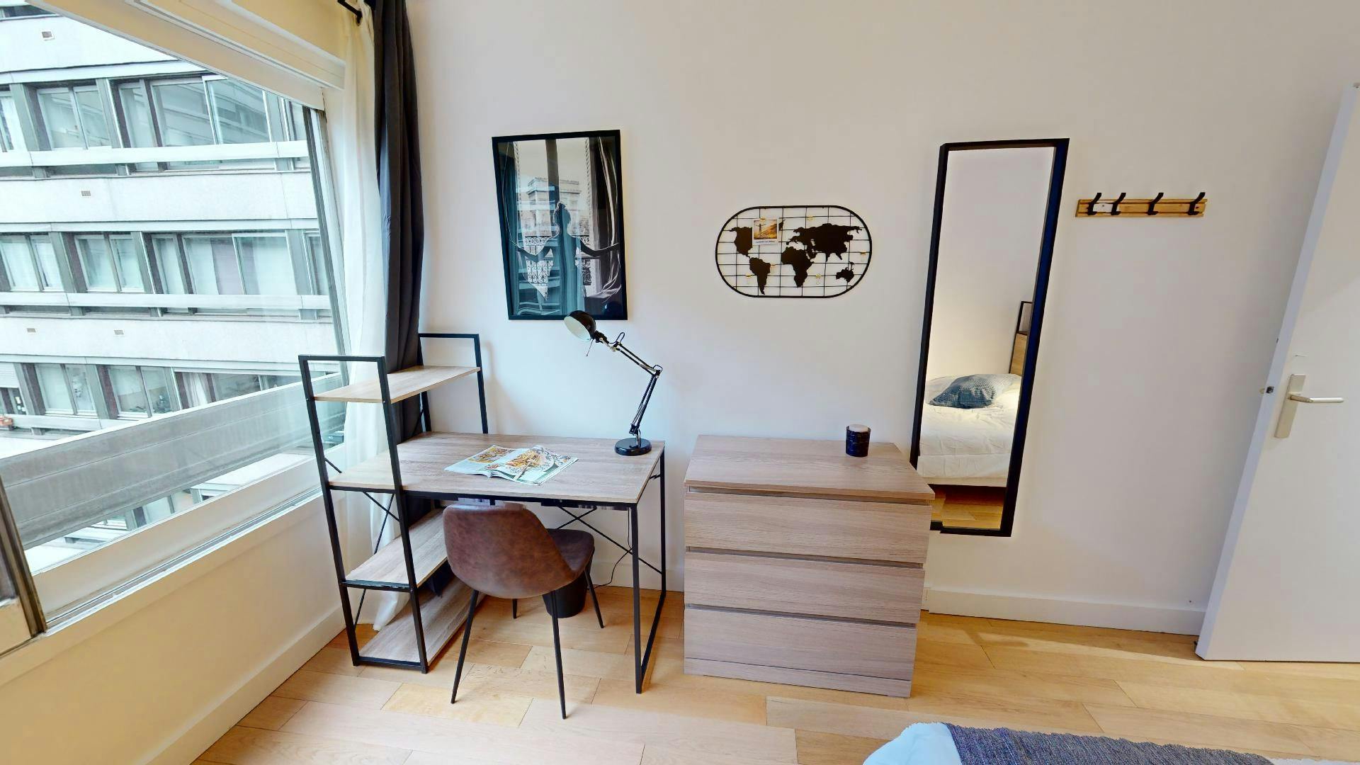 Camera singola Parigi, 11m² — foto 2