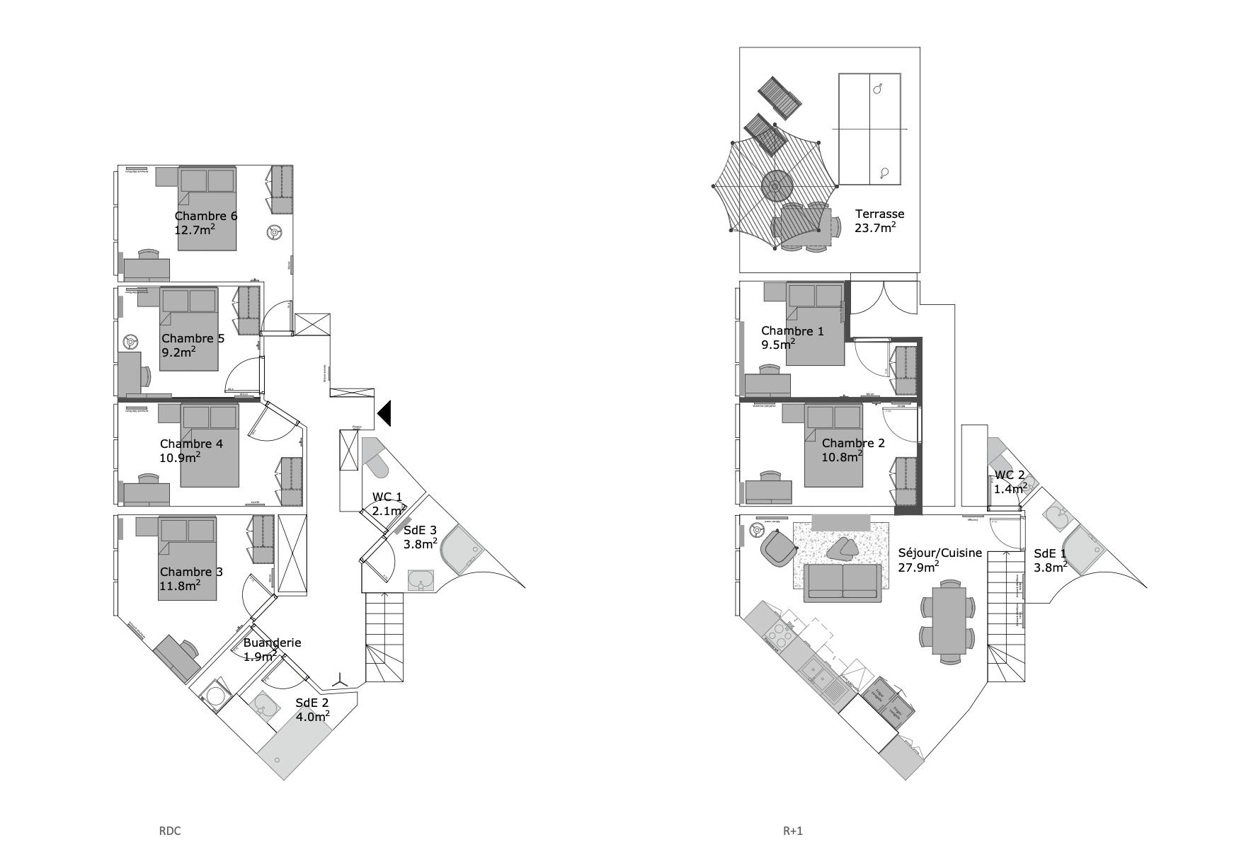 Apartment Nanterre, 132m² — photo 9