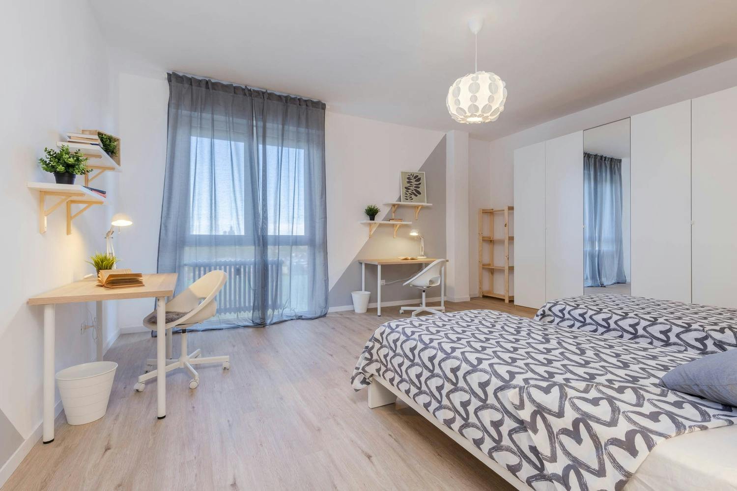 Double room Padova, 1 bed, 27m² — photo 1