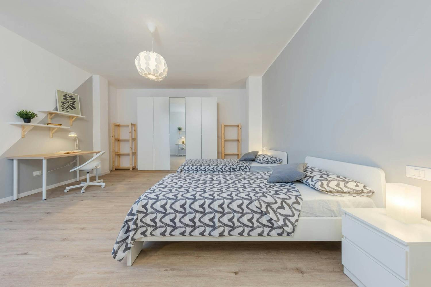Double room Padova, 1 bed, 27m² — photo 2