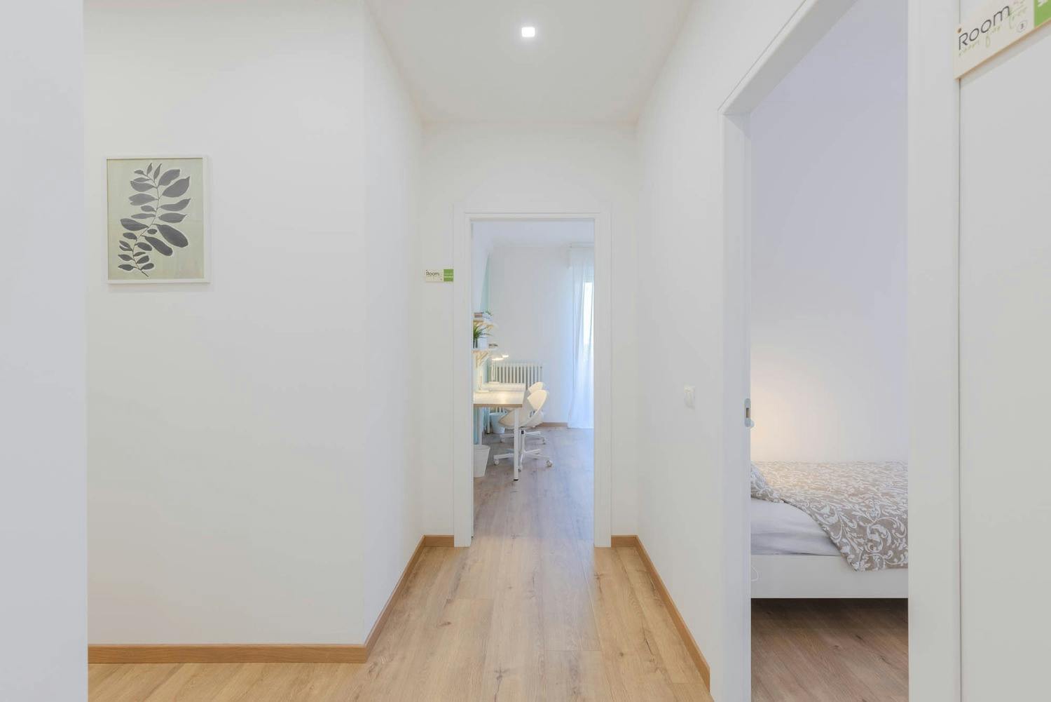 Double room Padova, 1 bed, 19m² — photo 1