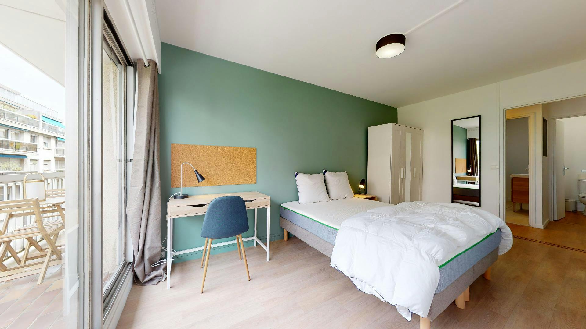 Single room Bordeaux, 11m² — photo 4