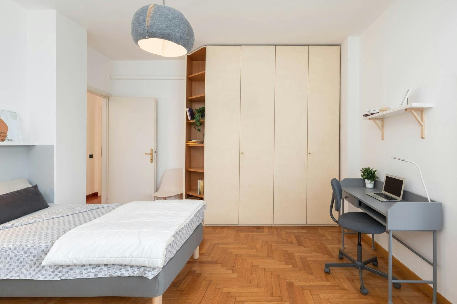 Double room Padova, 1 bed, 18m² — photo 3