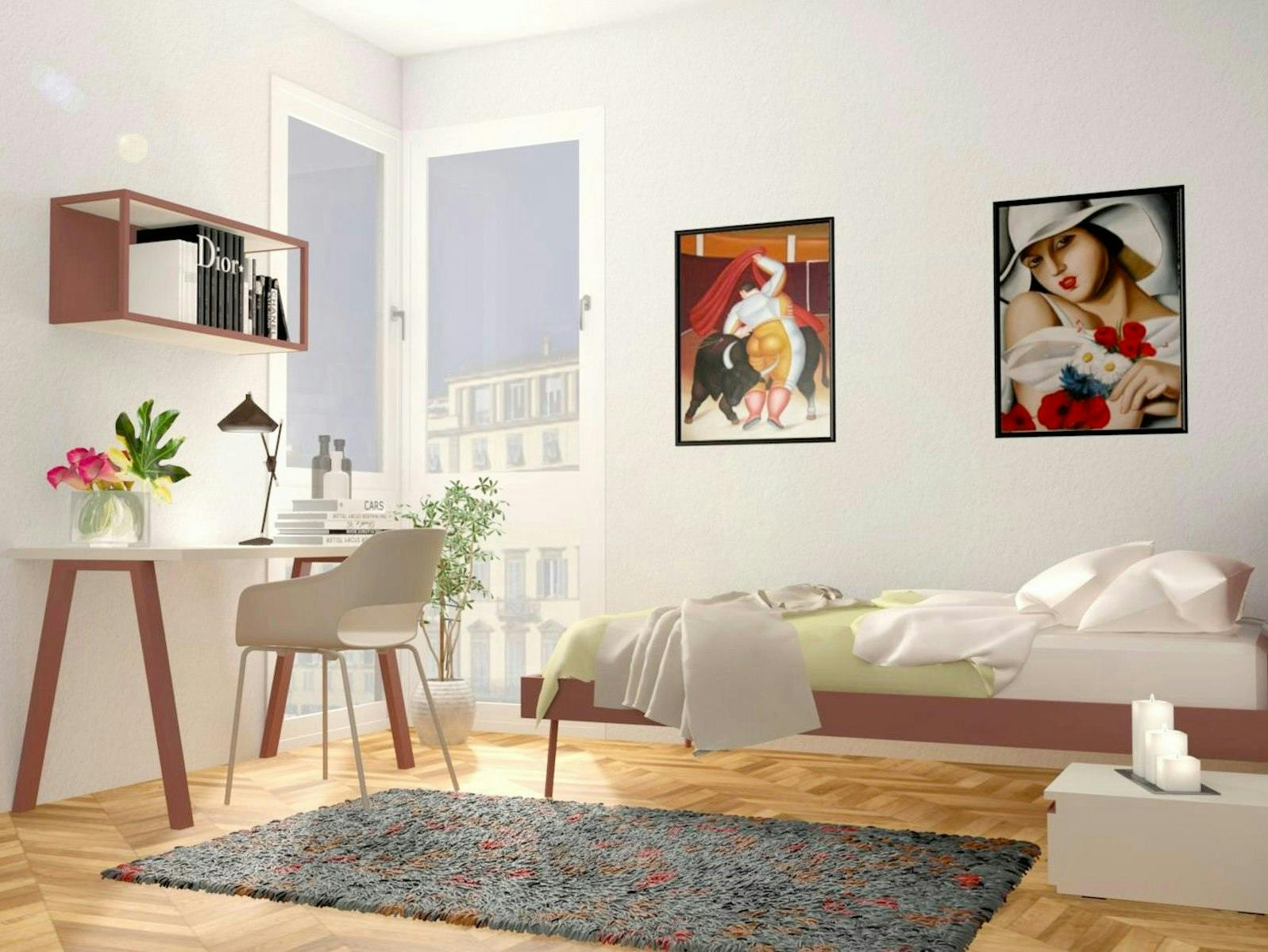 Single room Padova, 1 bed, 11m² — photo 141