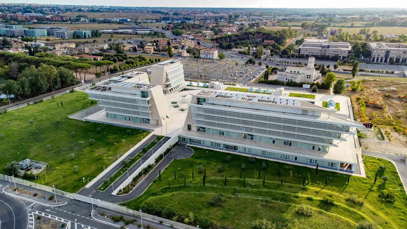 University landscape