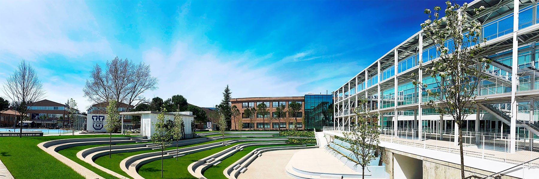 University landscape