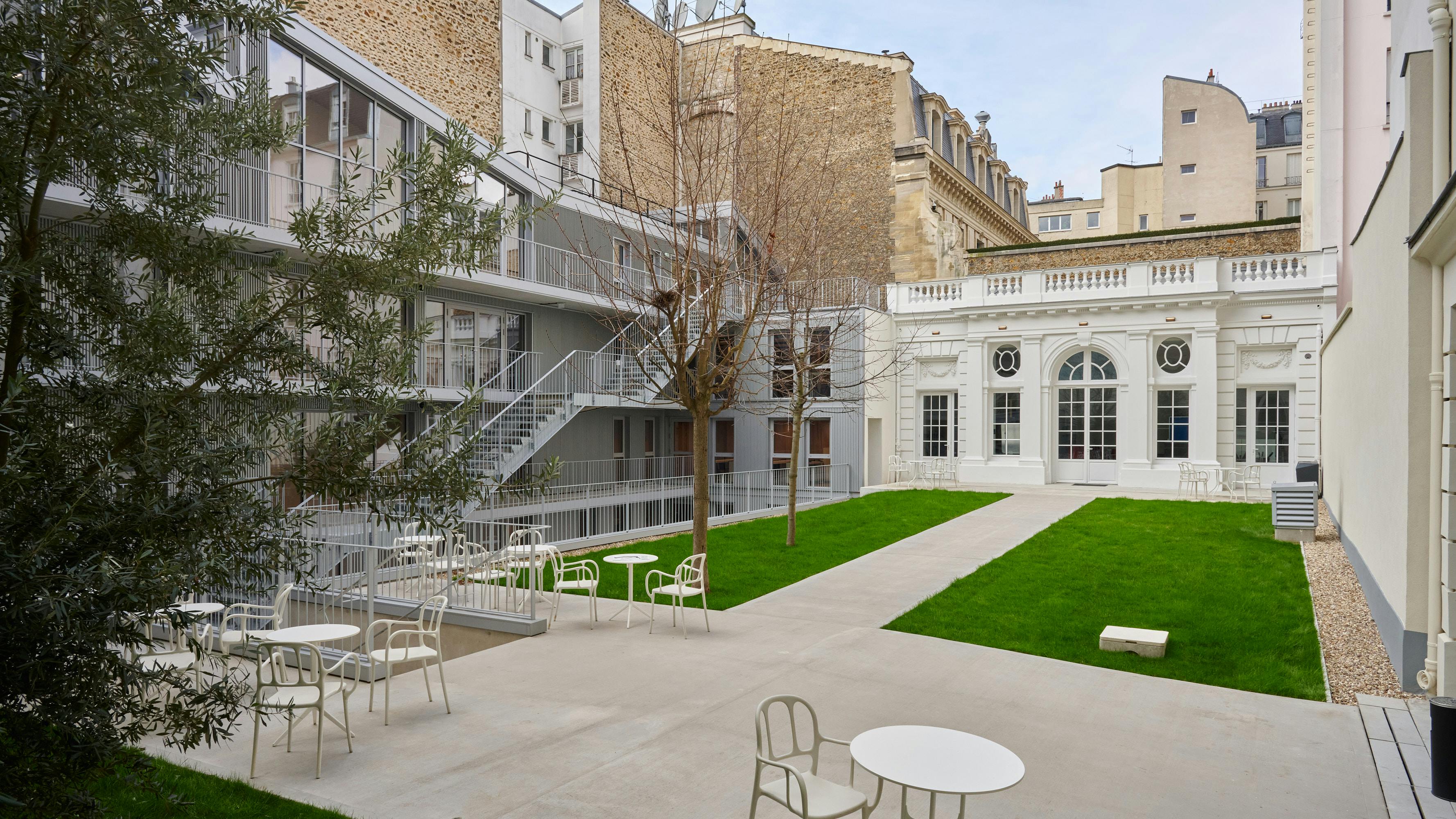 University landscape