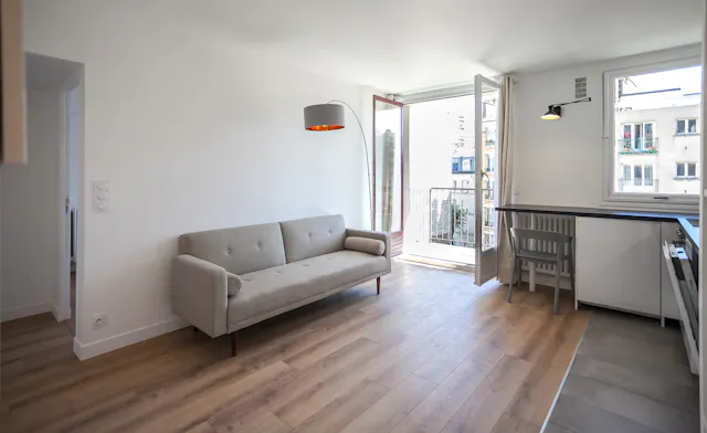 1-Bedroom Apartment in Rue de Belleville, Paris (1034957) room image 2