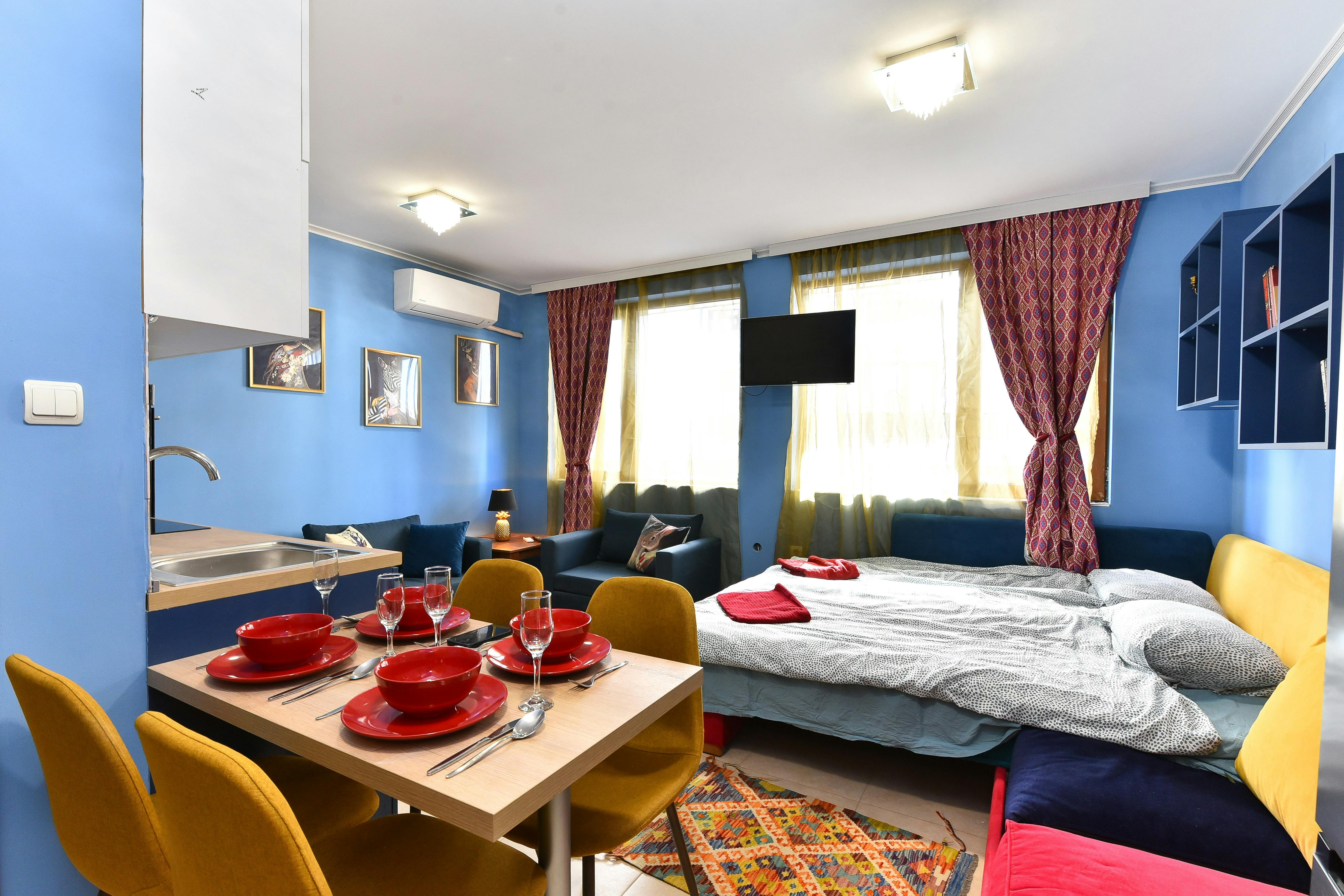 Studio te huur voor € 350 per maand in Bansko, Ulitsa Pirin