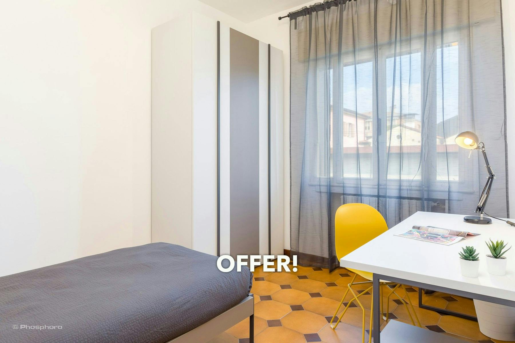 Single room Padova, 1 bed, 10m² — photo 227